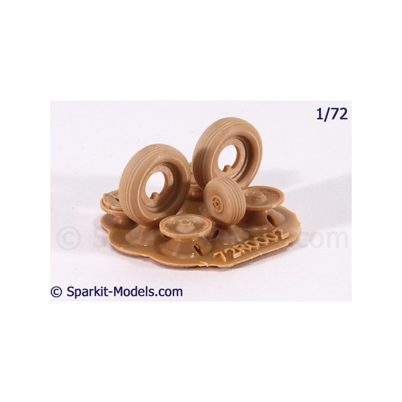 Roues Mirage IIID/E/S, V et 50 - 1/72 Roues Mirage IIID/E/S, V et 50 - 1/72