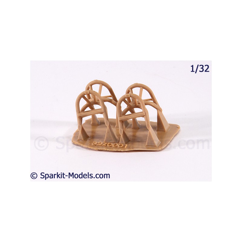 Cales de Roues Armée de l'Air - 1/32 Cales de Roues Armée de l'Air - 1/32