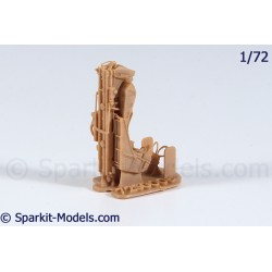 F1RM4 Ejection Seat for Mirage F1C and C200 - 1/72