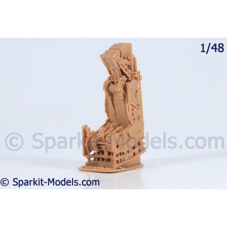 Rafale C/M - Mk.F16F Ejection Seat (Lowered Harness) - 1/48