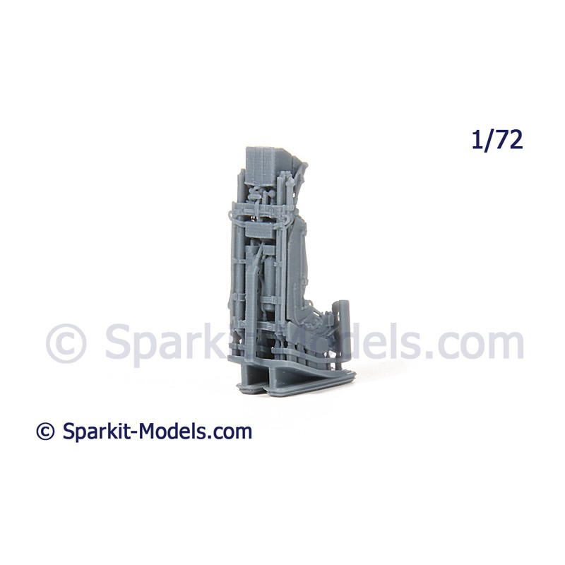 Rafale C/M - Mk.F16F Ejection Seat (Lowered Harness) - 1/72