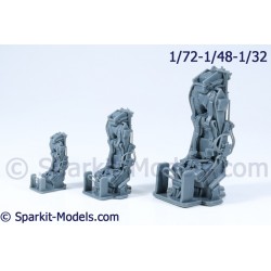 F1RM4 Ejection Seat for Mirage F1C and C200 - 1/72, 1/48, 1/32