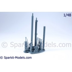 Mirage IV - Barre de Remorquage - 1/48