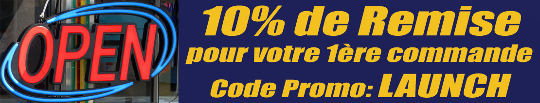 10% de Remise sur votre première commande!!! 10% de Remise sur votre première commande!!!